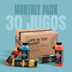 Monthly Pack - 30 Jugos + 15 Shots REGALO