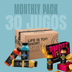Monthly Pack - 30 Jugos + 15 Shots Pack Gratis